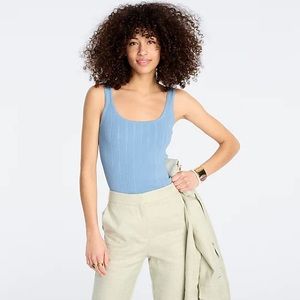 NWT - J. Crew Supersculpt Scoopneck sweater tank